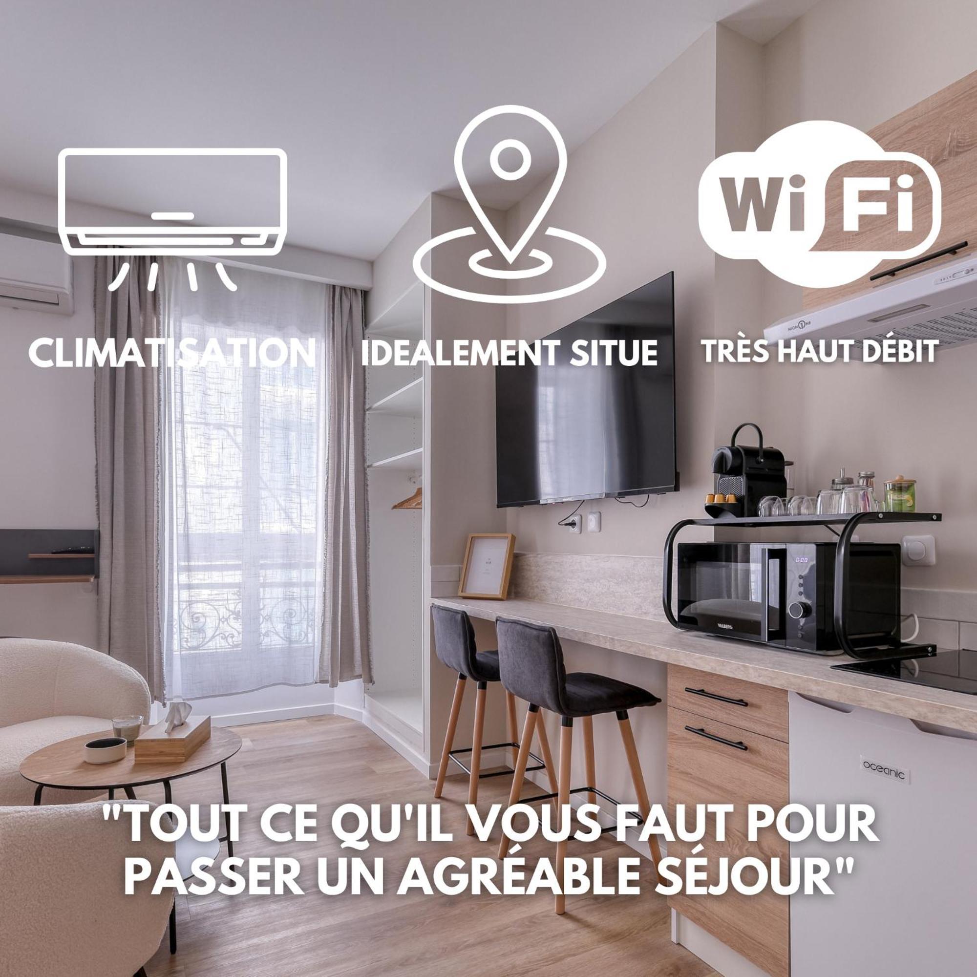 Short Time Suites Toulon Centre 4 Check-In Auto Buitenkant foto