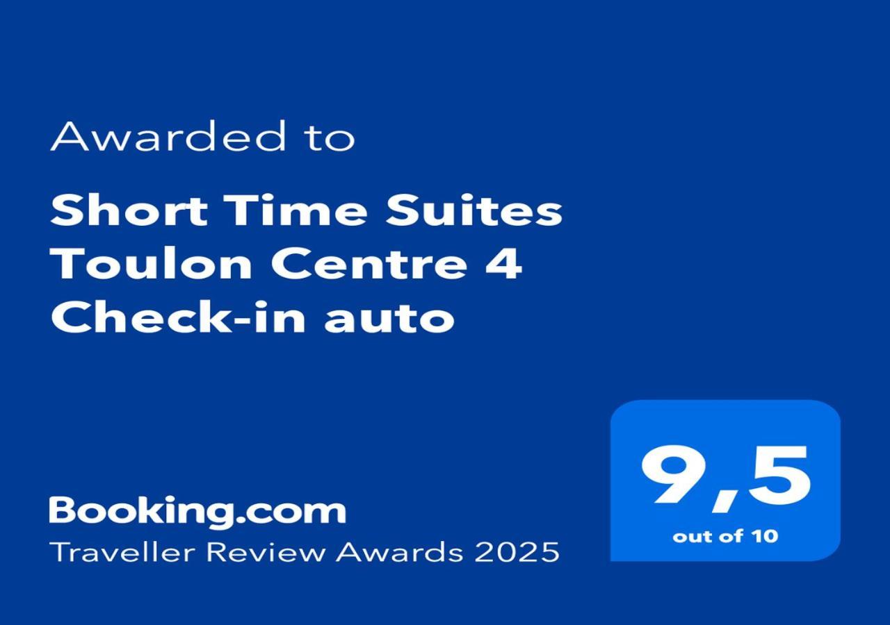 Short Time Suites Toulon Centre 4 Check-In Auto Buitenkant foto